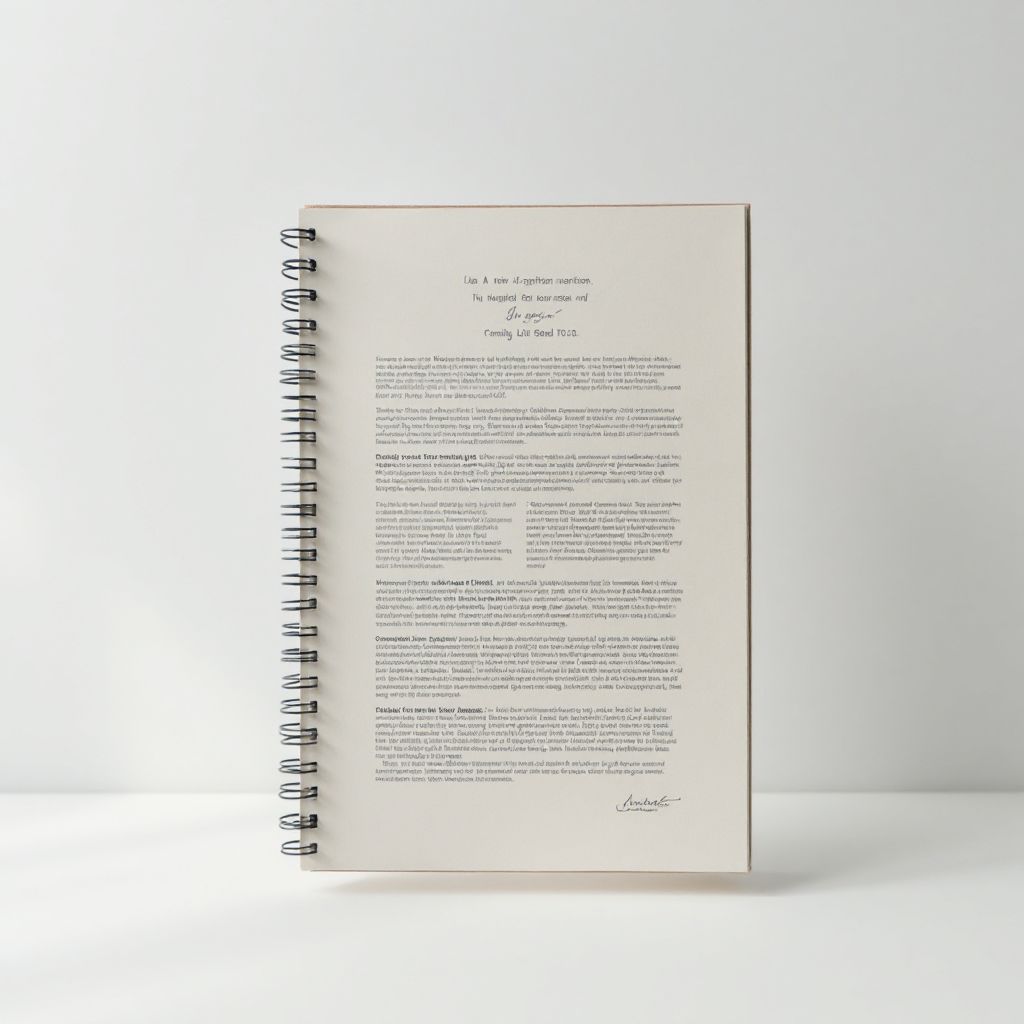 Family Constitution Template